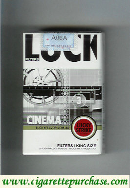 Lucky Strike Filters Cinema cigarettes soft box